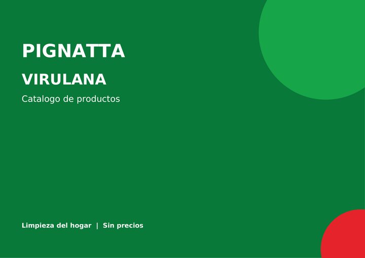 Portada del catálogo Virulana 2026